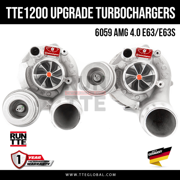 TTE1200 6059 AMG 4.0 E63 / E63S UPGRADE TURBOCHARGERS"